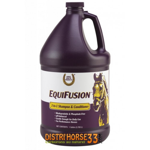 Equifusion - Shampoing 2 en 1 chevaux