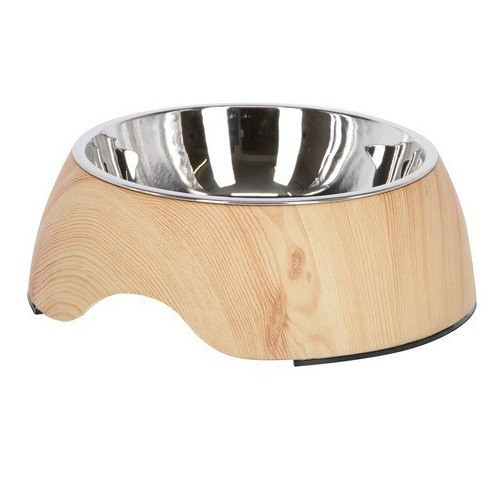 Gamelle pour chien en mélaminé de haute qualité avec insert en