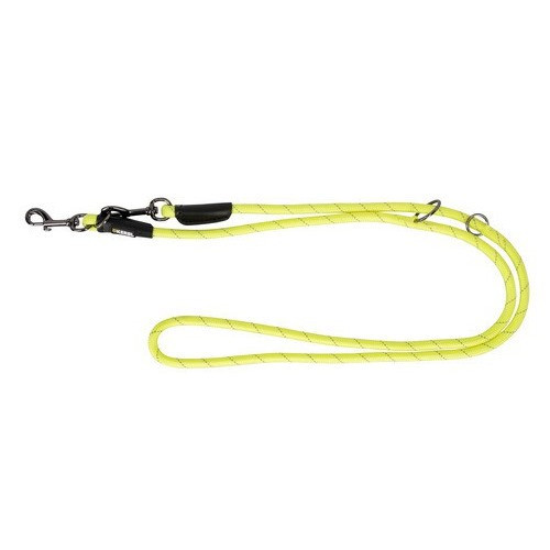 Laisse en corde Chien 200 cm - Laisse fluo chien - Jaune