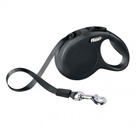 Laisse Chien Flexi Classic Noir