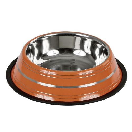 Gamelle chien inox en couleur - 200 ml