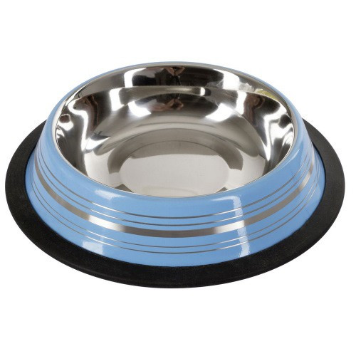 Gamelle pour Chien en Inox en couleur de 200 ml - Bleu Ciel