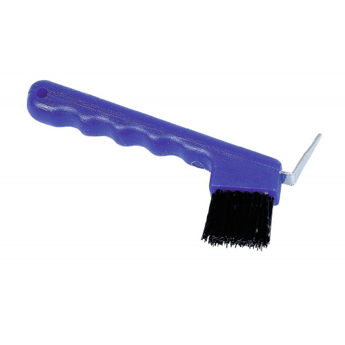 Cure pieds - Brosse de nettoyage intégrée - Bleu