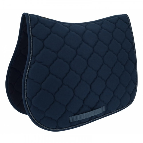 Tapis de selle Riding World Rope pour cheval - Marine