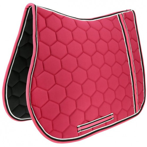 Tapis de selle EQUITHEME "Ligne" - Framboise