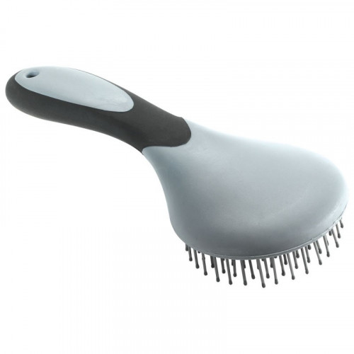 Brosse à crinière - Soin des crins du cheval - Gris