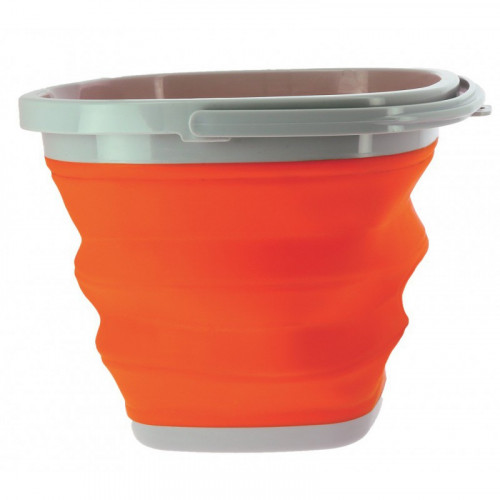 Seau pliant 10L -  Accessoire cheval - Orange