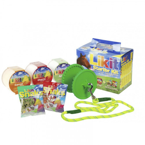 Starter Kit Likit - Pierre à lécher Cheval - Vert