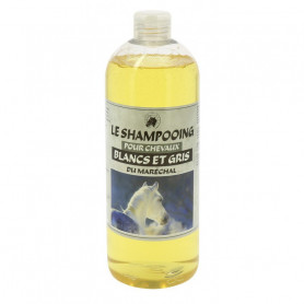 Shampoing pour Chevaux Blancs et Gris