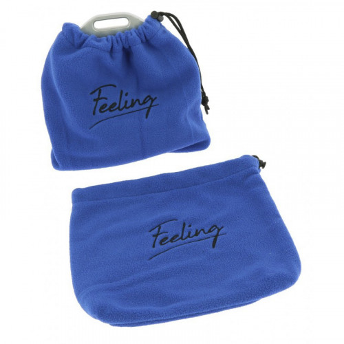 Housse Polaire pour Etriers Feeling - Bleu