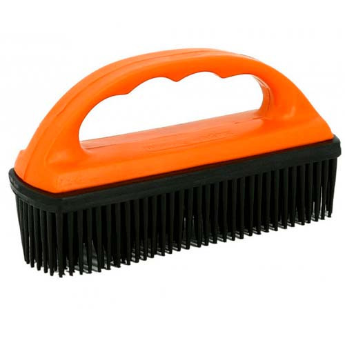 Brosse pour tapis de selle Hippo-Tonic - Orange