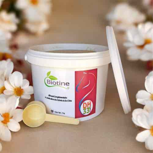 biotine pour chevaux forte