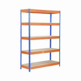 Étagère Simon  5 Etagères 1500 kg 200 x 120 x 60 cm pour écurie