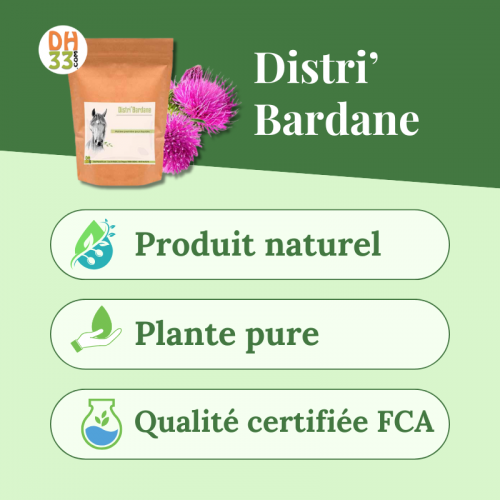 Bardane Cheval - Détoxifiant naturel - DistriHorse33