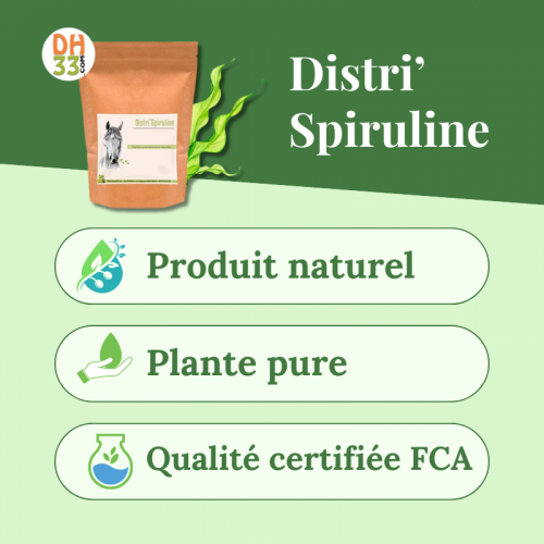 Spiruline Cheval - Protéines et Minéraux