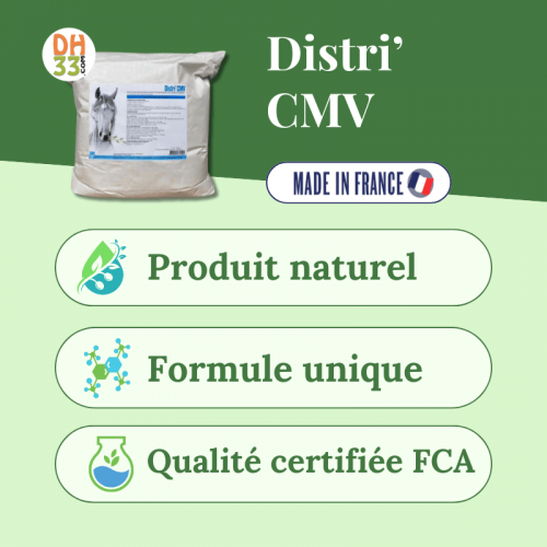 Distri'CMV - CMV pour chevaux et poneys - Poudre