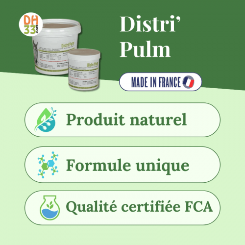 Distri’Pulm : soulager la toux du cheval naturellement