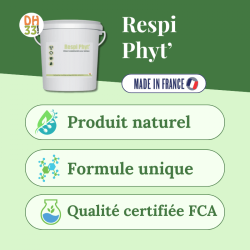 Respi Phyt' - Toux Cheval, Bovins, Porcins, Poules