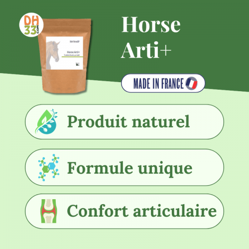 Horse Arti+ | Articulations cheval – Soulagement naturel & confort