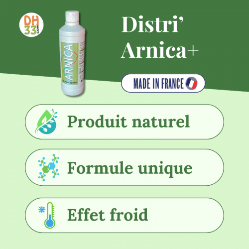 Distri'Arnica+ - Gel Arnica pour chevaux - 500 ml