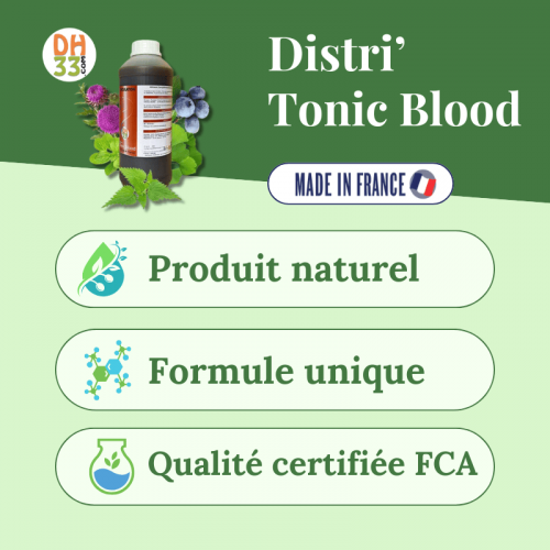 Distri'Tonic Blood contre la Fourbure du Cheval
