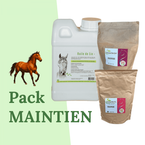 Pack Maintien - Cheval âgé & Convalescent