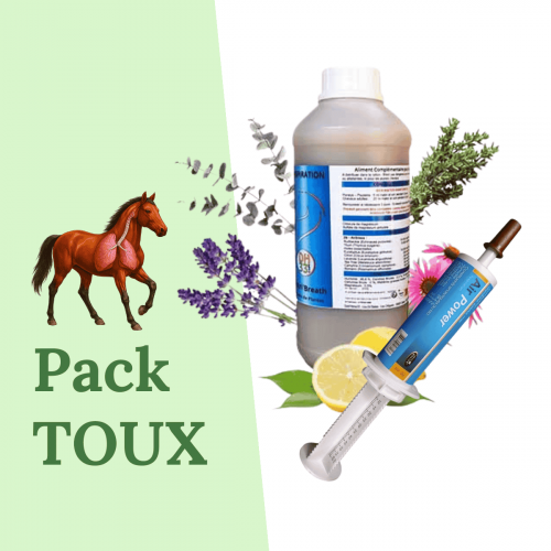 Pack Action Toux - Voies respiratoires cheval