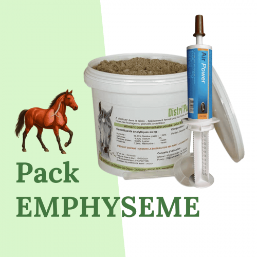 Pack Action Emphysème - Confort respiratoire du cheval