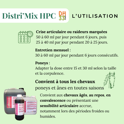 DISTRI'MIX HPC - Arthrose cheval - DistriHorse33