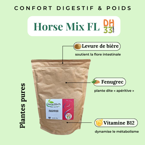 Horse Mix FL - Confort digestif et poids