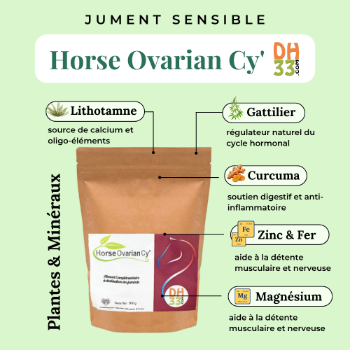 Horse Ovarian Cy' - Jument difficile au travail