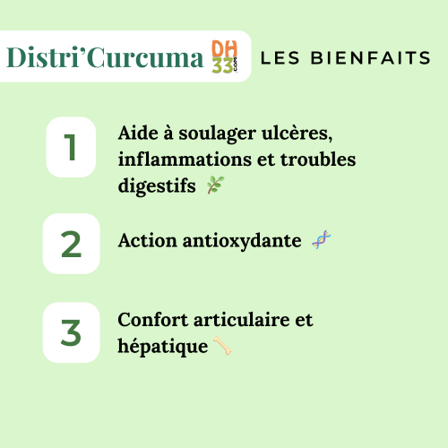 🌿 Curcuma cheval 100% pur – Digestion, foie et confort articulaire