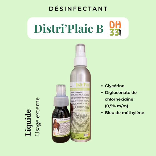 Distri'Plaie B - Désinfectant pour chevaux