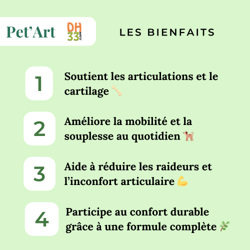 Pet'Art - Confort Articulaire du Chien - Arthrose