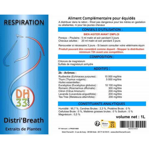 Distri'Breath - Cheval qui tousse