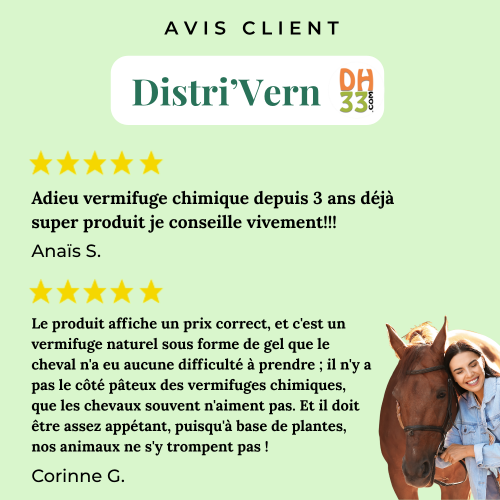 Distri'Vern Cheval - OFFRE PACK - Lot vermifuge