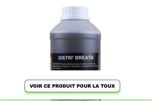 sirop pour la toux du cheval