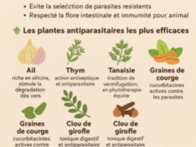 Phytothérapie antiparasitaire : quelles plantes pour vermifuger naturellement so