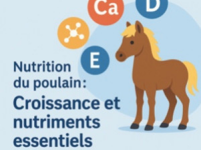 Croissance et nutrition du poulain